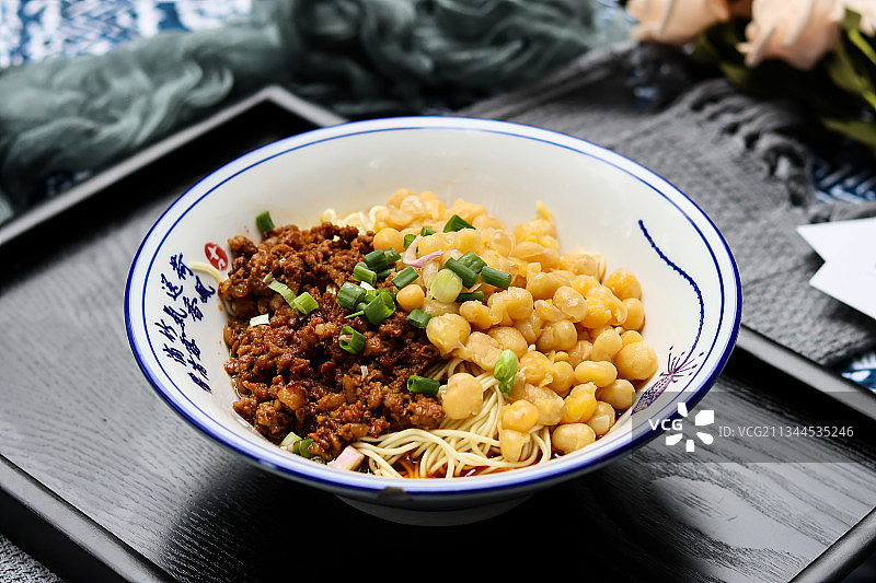 豌杂小面图片素材