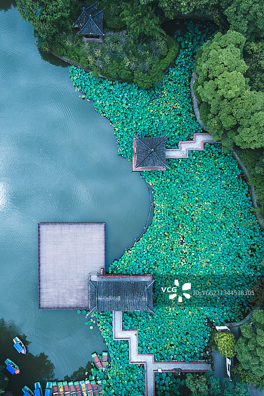 望丛祠风光图片素材