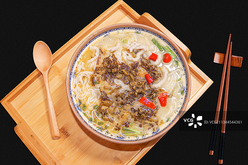 酸菜米线图片素材