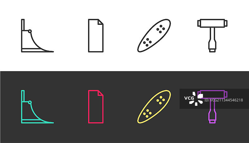 滑板公园砂纸图片素材