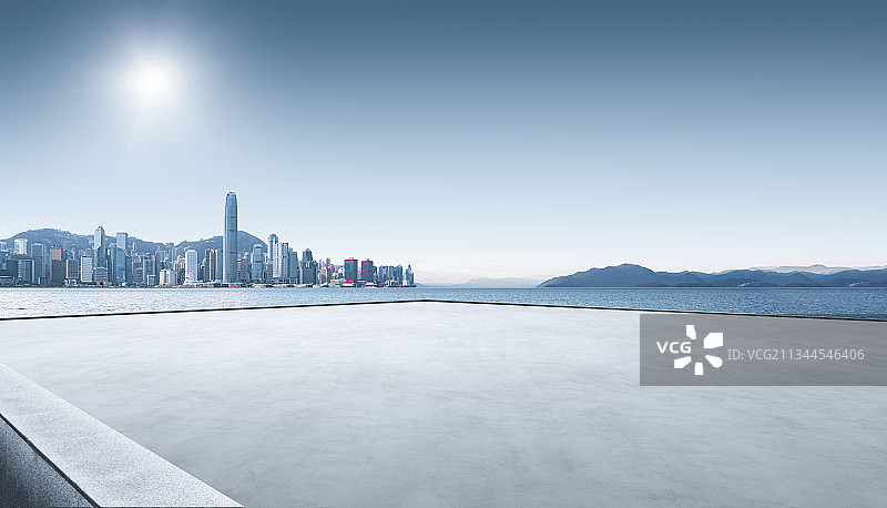 香港城市路面广场图片素材