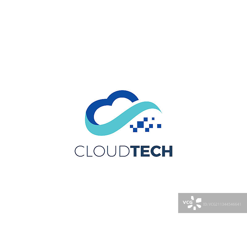 科技云技术Logo设计图片素材