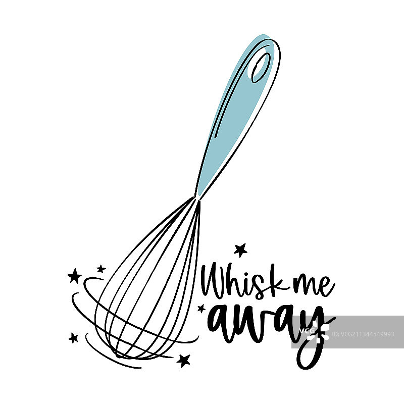 厨房语录：搅拌带我走图片素材