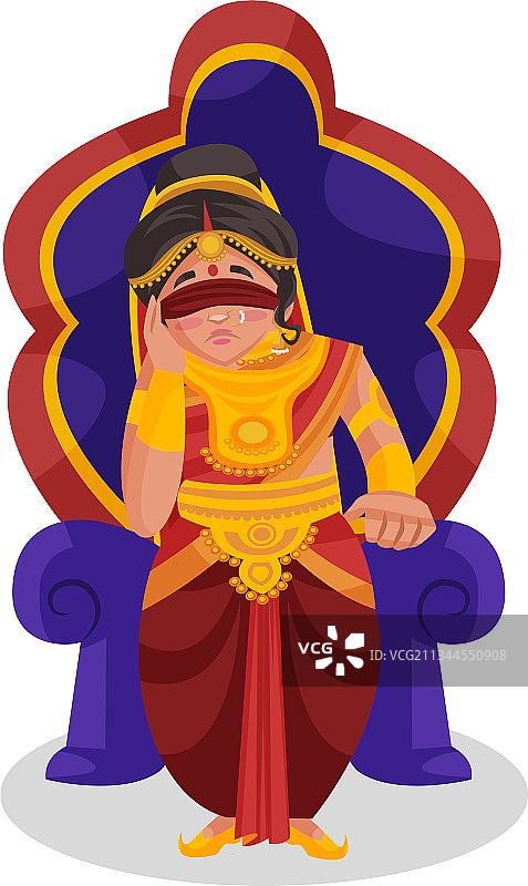 犍陀罗卡通人物图片素材