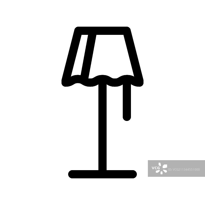 落地灯图标图片素材