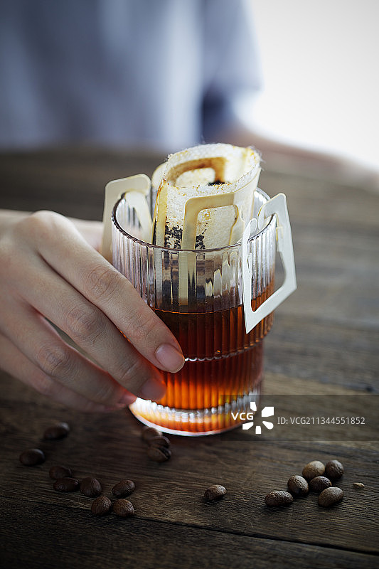 挂耳咖啡图片素材