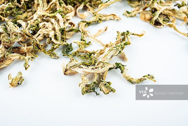 农家晒制干货美食干芥菜头图片素材