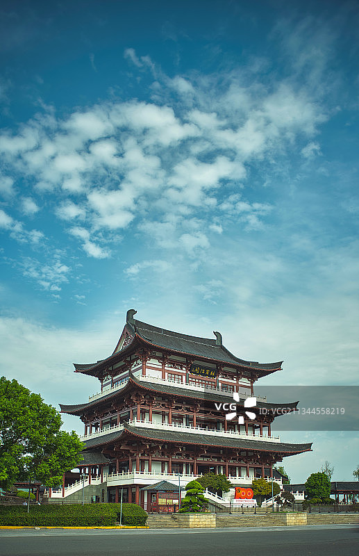湖南长沙杜甫江阁图片素材
