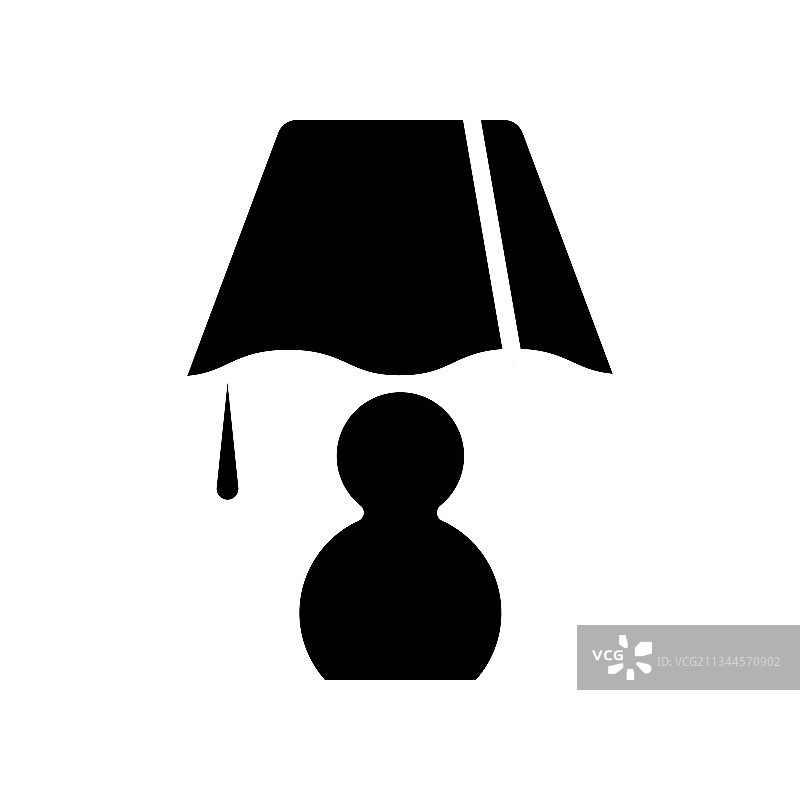 图形台灯图标图片素材