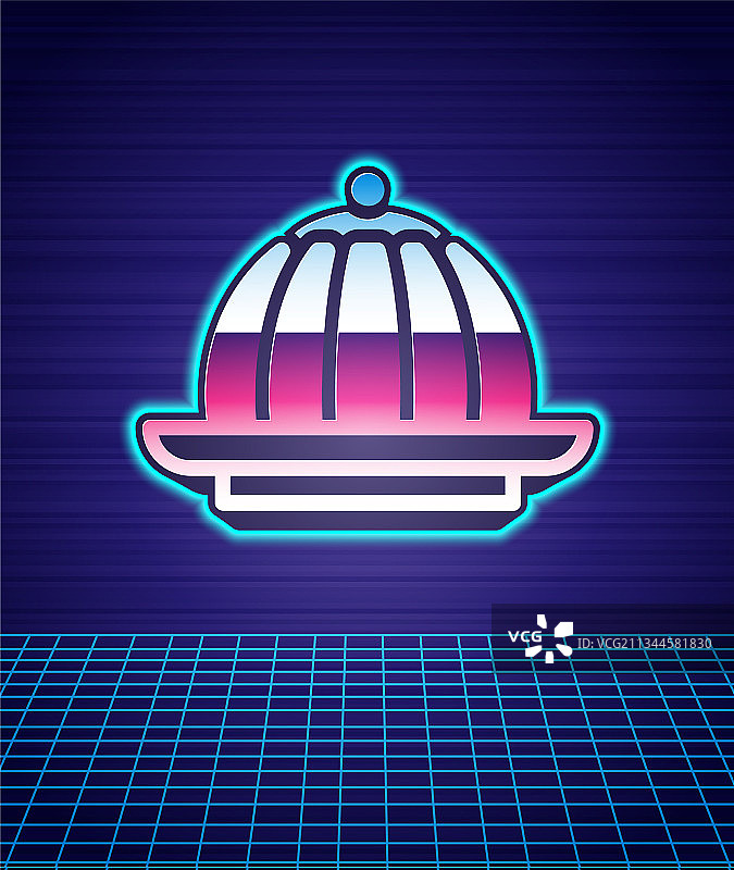 复古风格焦糖布丁图片素材