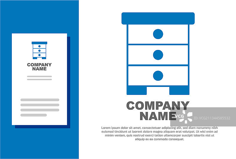 蓝色蜂箱图标图片素材