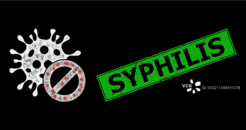 划痕梅毒印章模仿和网络图片素材