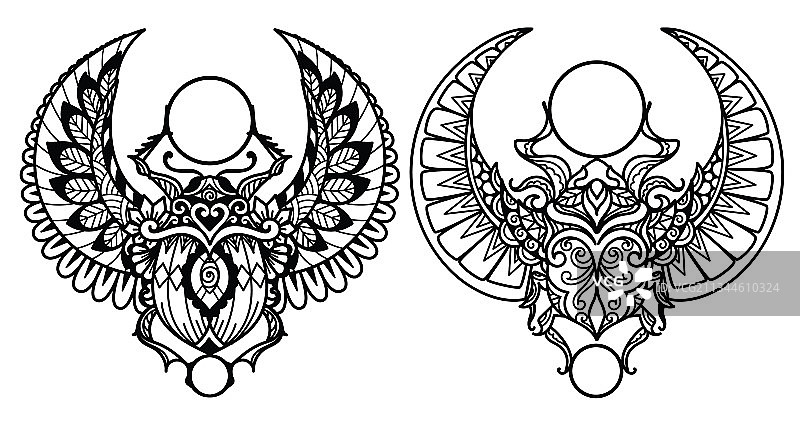 埃及圣甲虫图片素材