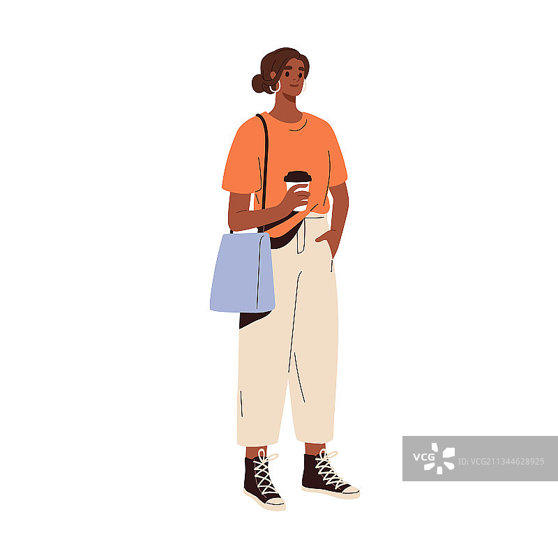 穿着休闲运动装的活力夏季女人图片素材