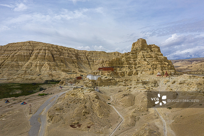 阿里，扎达，古格王朝遗址图片素材