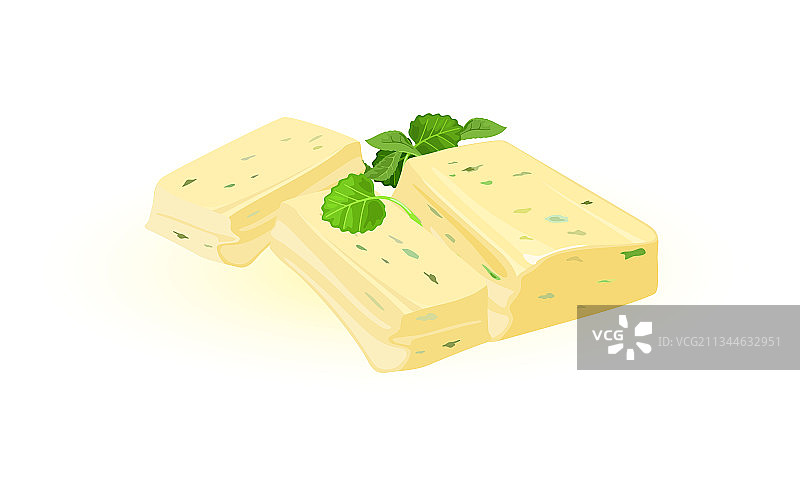 卡通香草黄油图片素材