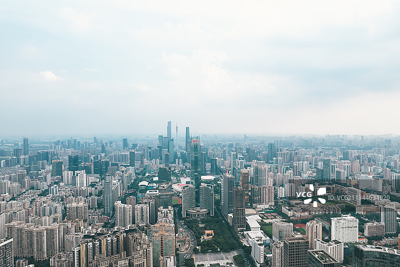 广州天际线风光图片素材