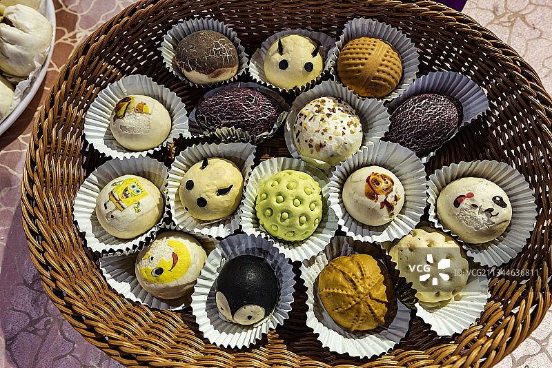 美食粤菜。粤式点心图片素材