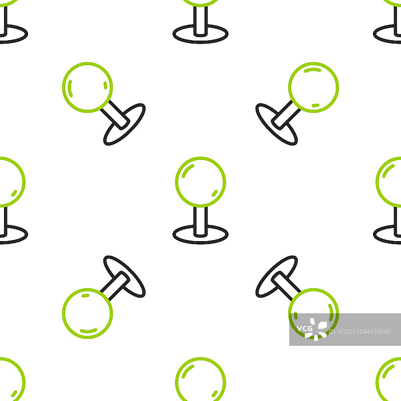 图钉线条图标无缝图案图片素材