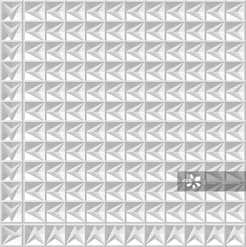 无缝纹理白色几何图案图片素材