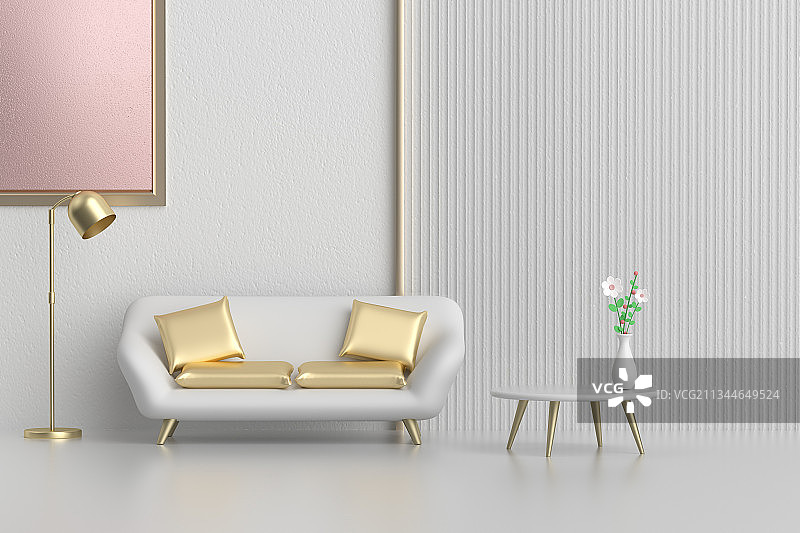 不同风格的室内家居客厅设计图片素材