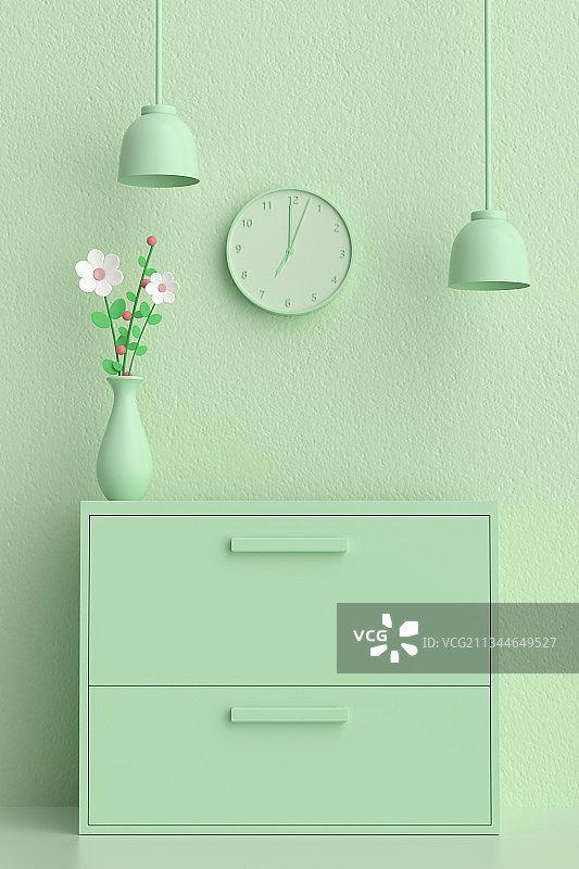 不同风格的室内家居客厅设计图片素材