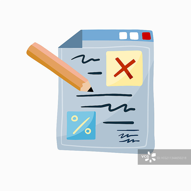 包含分析数据的商业文档页面图片素材