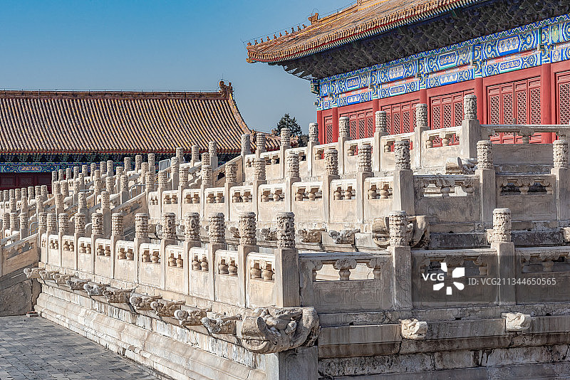 北京故宫太庙图片素材