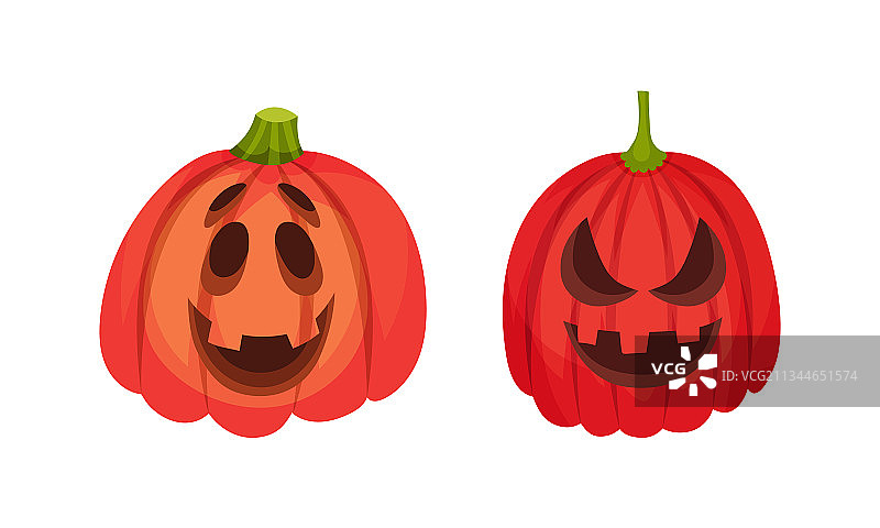 带镂空眼睛和嘴巴的幽灵南瓜笑脸图片素材