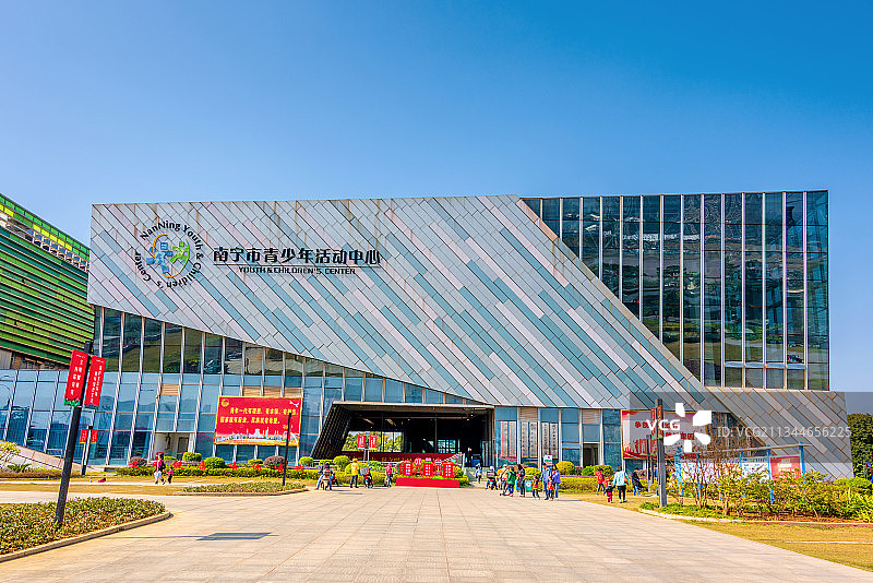 中国广西南宁青少年活动中心图片素材
