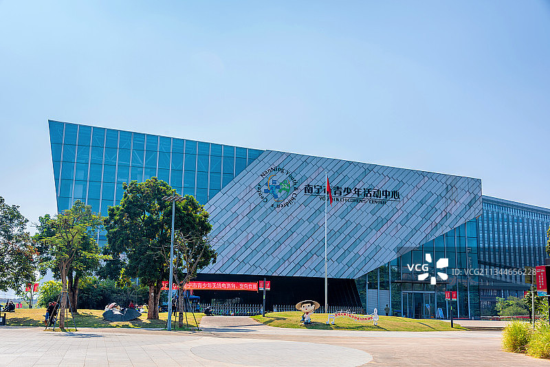 中国广西南宁青少年活动中心图片素材