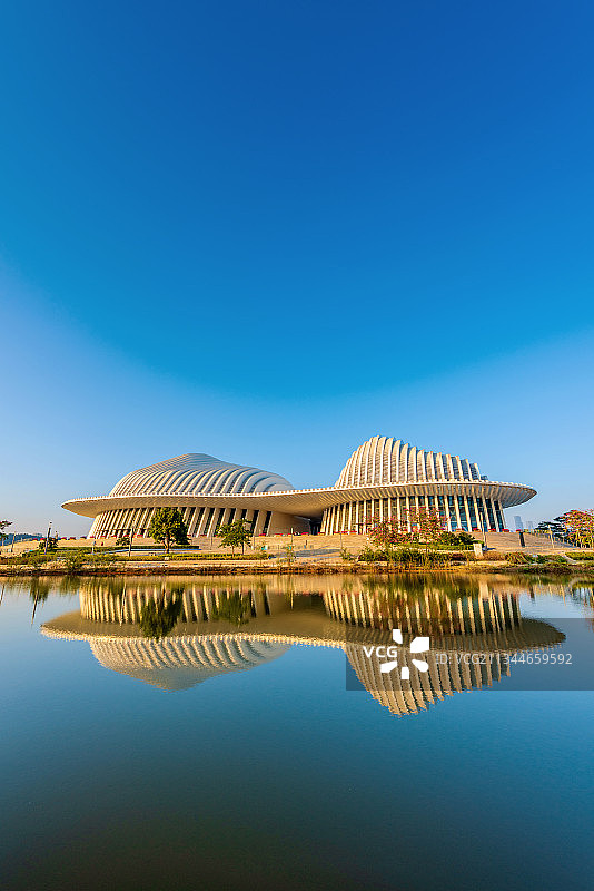 中国广西南宁五象新区文化艺术中心图片素材