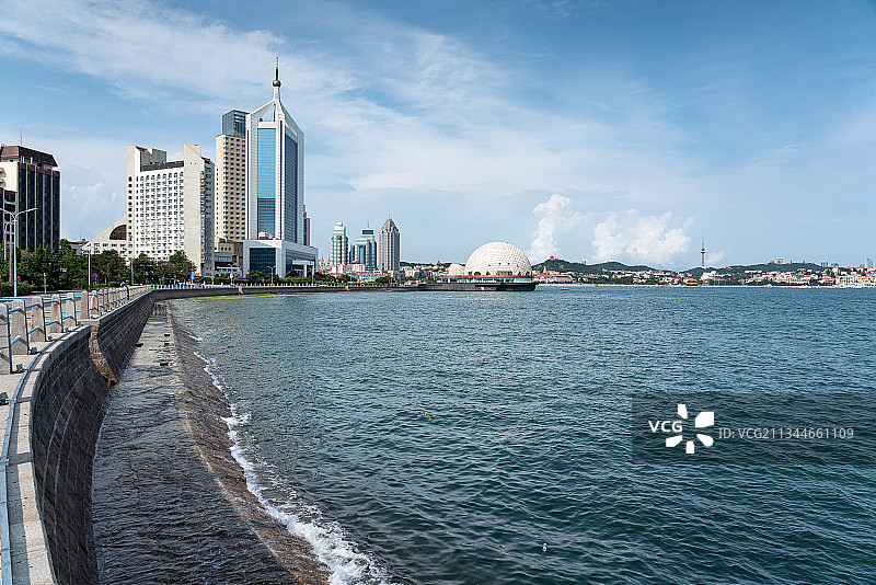 海滨城市风光图片素材