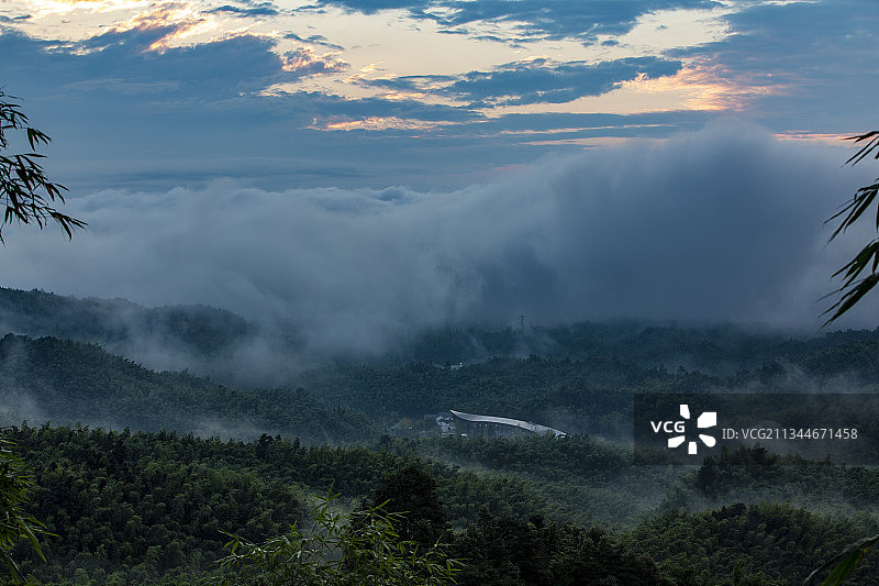 竹海冲浪图片素材