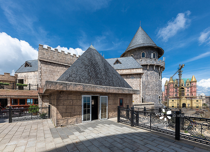 越南巴拿山风光图片素材