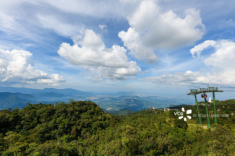 越南巴拿山风光图片素材