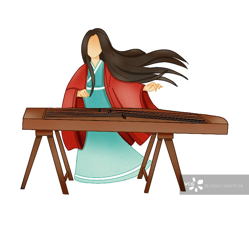 古筝曲图片素材