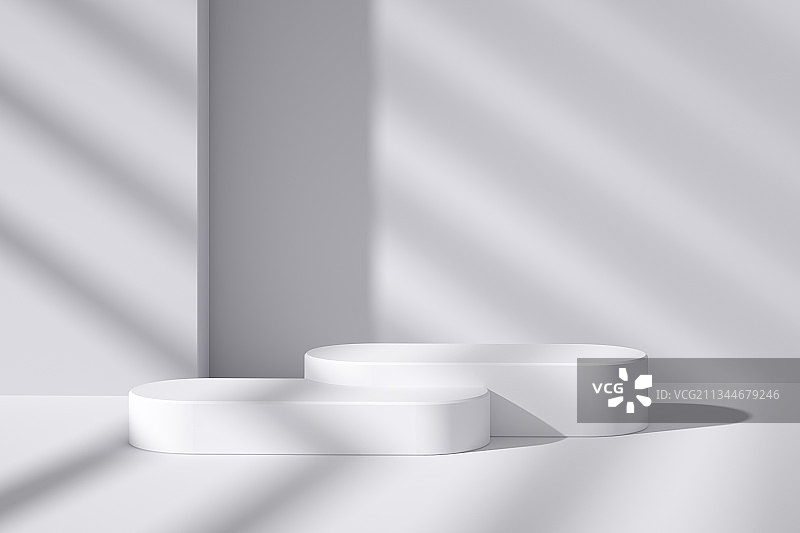 三维图形 简单 白色 光空间 背景图片素材