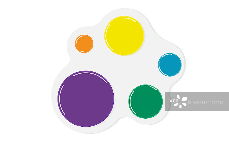 流行的抗压感官玩具简单酒窝图片素材