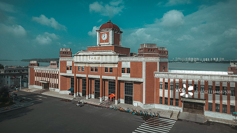 中山码头图片素材