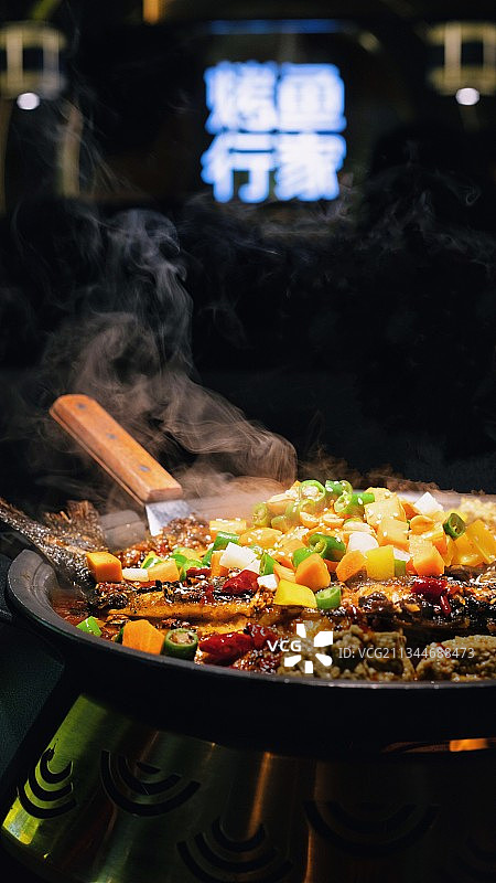 重庆烤鱼图片素材