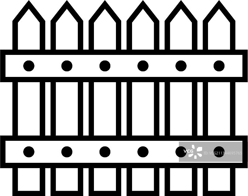 木栅栏图片素材