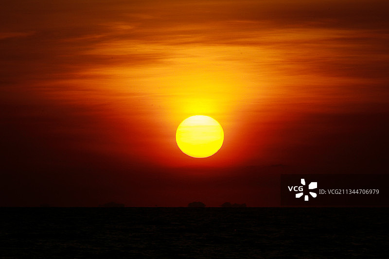 日落美景图片素材