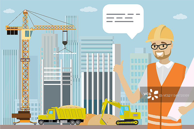 建筑工地起重机建筑机械图片素材