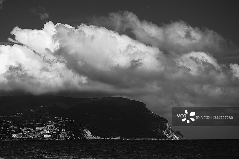 意大利安科纳努马纳海景风光图片素材