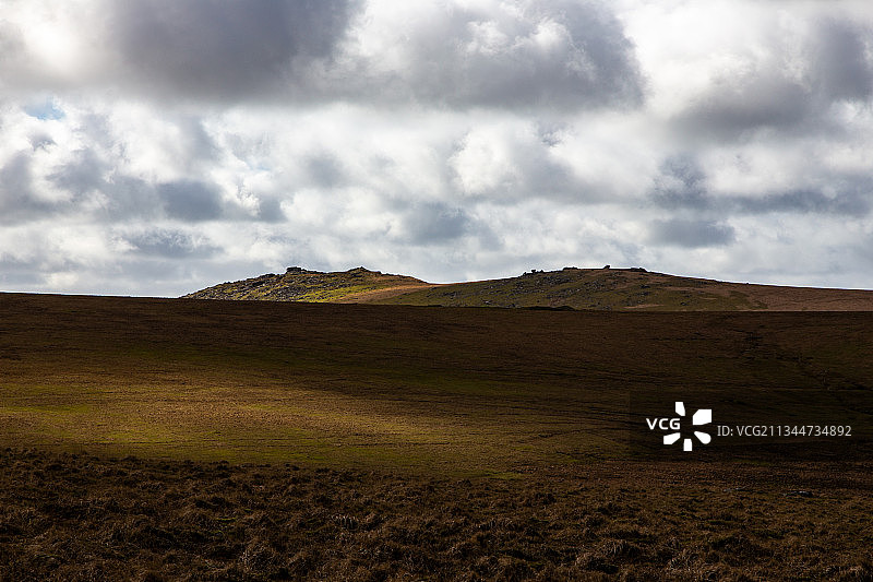 英国博德明沼原的风景图片素材