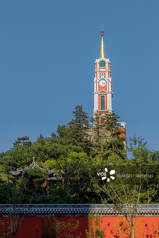 梅山钟楼图片素材