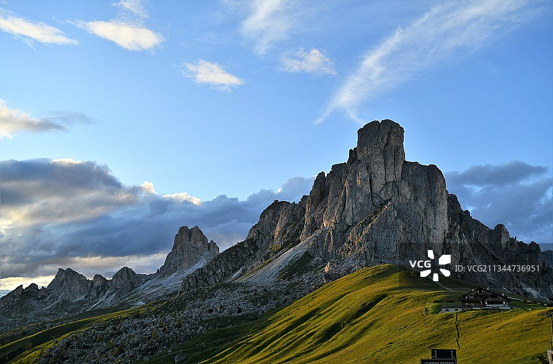 意大利贾乌山口山景图片素材
