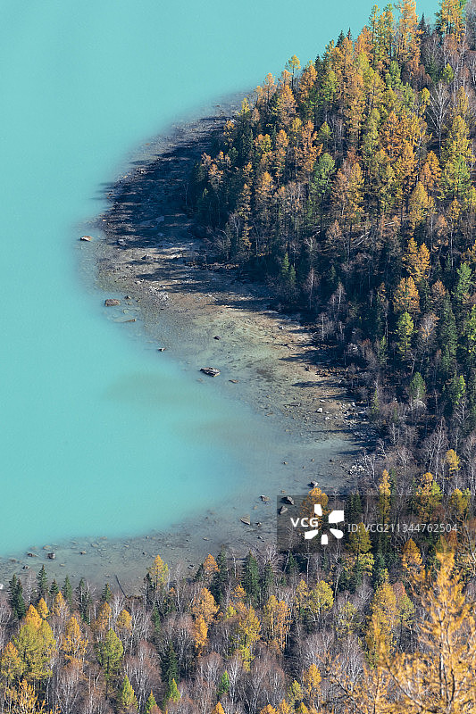喀纳斯湖图片素材