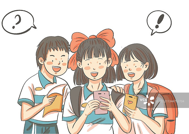 放学后的讨论图片素材